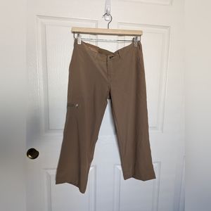Patagonia Happy Hike Cropped Pant Women's Khaki 4